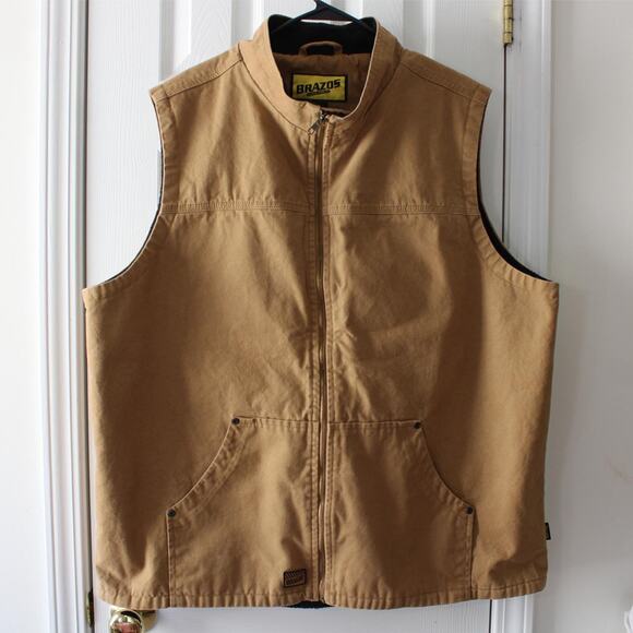 Khaki tan brazos fleece lined - Picture 3 of 7